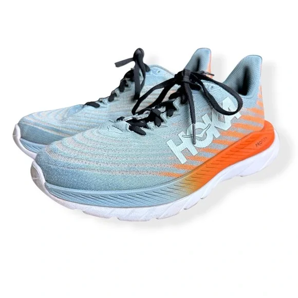 Hoka One One Shoes Mach 5 Men's 8D Blue Running Mountain Spring 1127893 MSPBL - Picture 6 of 14